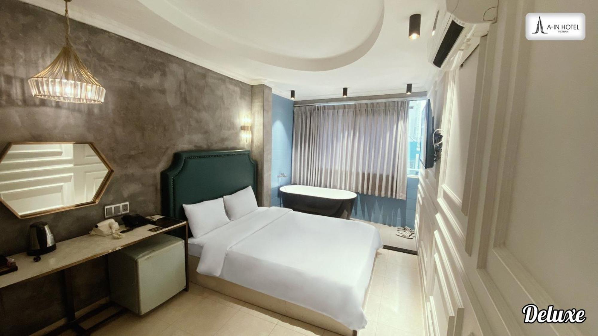 A In Hotel Del Luna Ho-Chi-Minh-Stadt Exterior foto